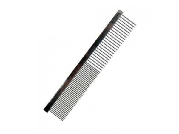 ERGO STRAIGHT METAL COMB 7"