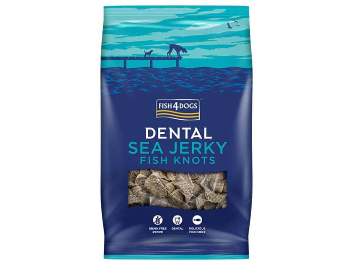 Fish4dogs Sea Jerky Fish Knots 100g