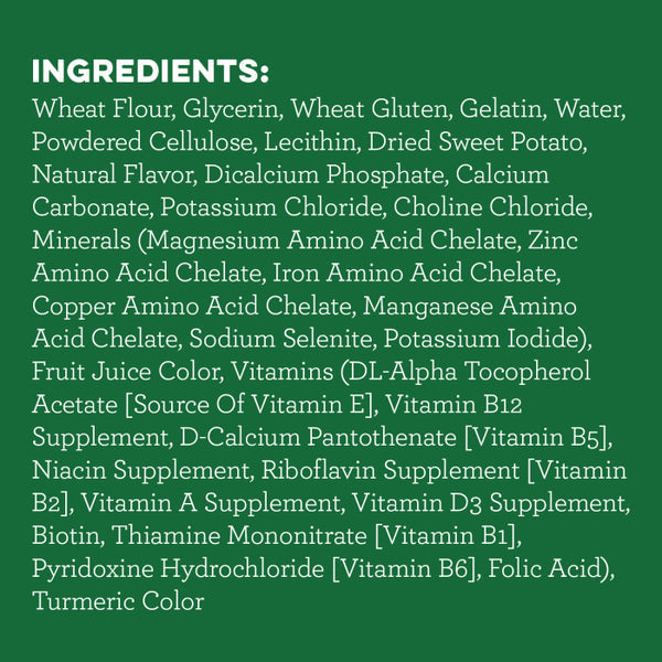 Greenies Sweet Potato Flavored Petite Dental Treats