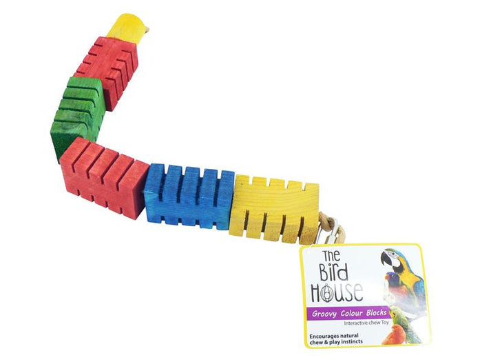 Groovy Blocks Bird Toy