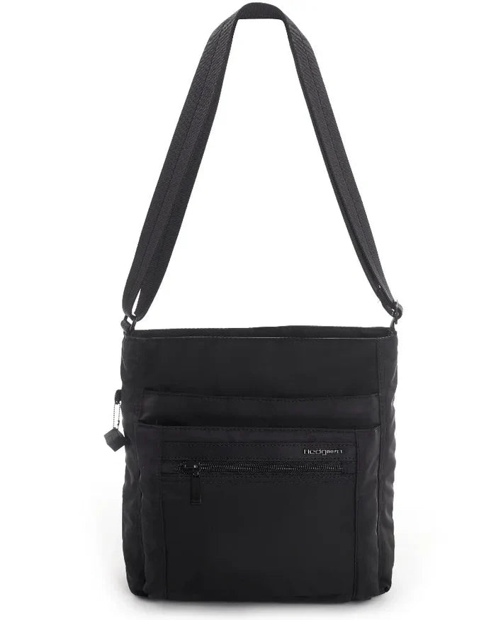Orva - Shoulder Bag with RFID Pocket - Black