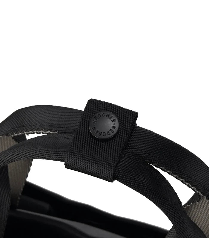 Carry handles with press stud