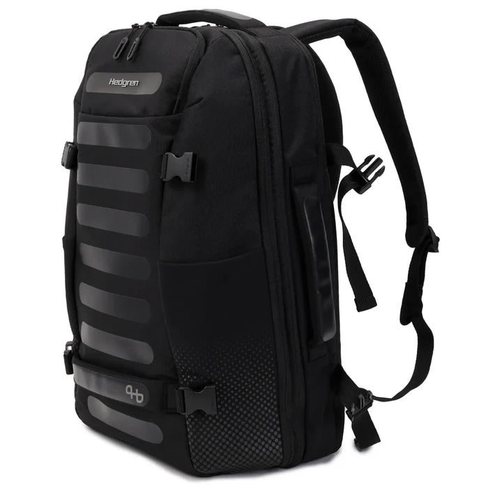 Hedgren TRIP L Expandable 15.6" Laptop Travel Backpack with RFID - Black