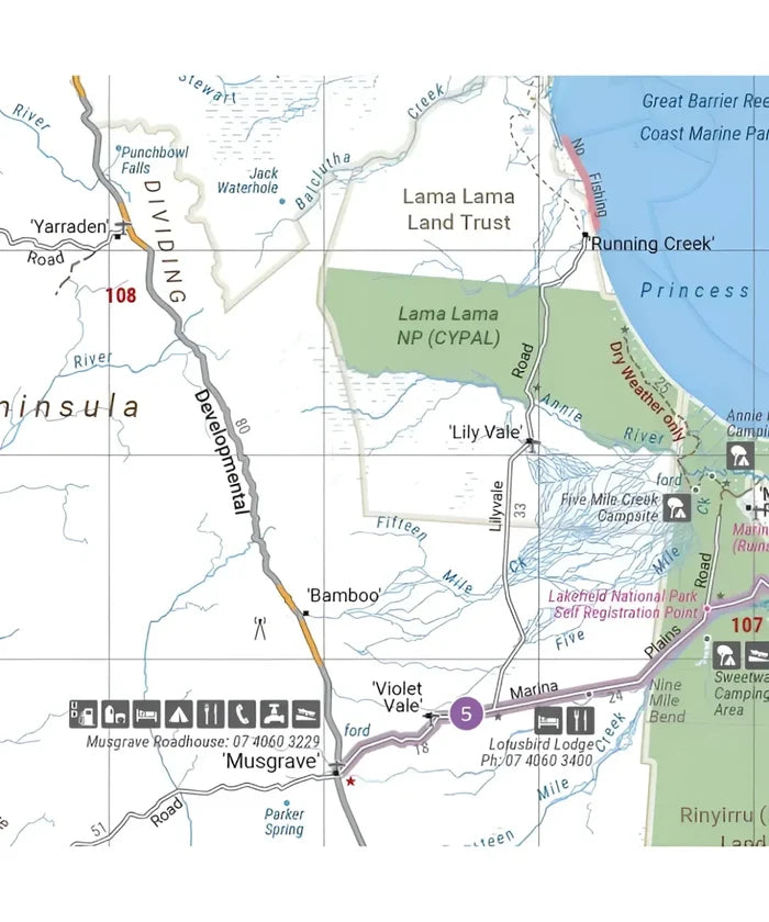 Hema Cape York Atlas and Guide Book - 5th Edition