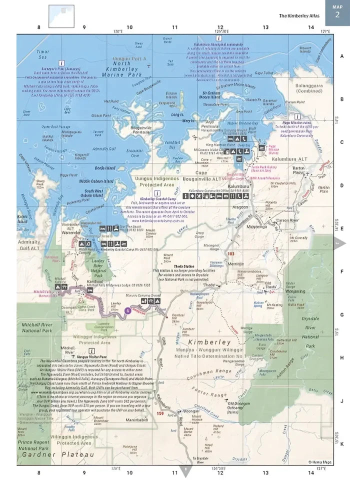 Hema Kimberley Atlas and Guide - 6th Edition