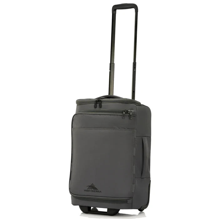 High Sierra Cross Season Pro 55 cm Carry-on Wheeled Duffle - Ash Grey
