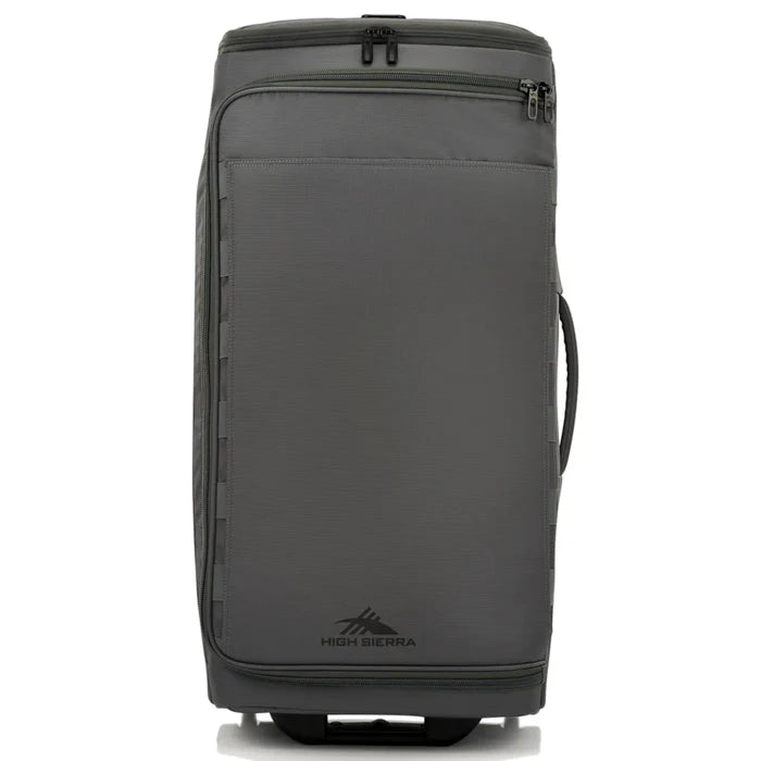 High Sierra Cross Season Pro 78 cm Wheeled Duffle with Padlock - Ash Grey
