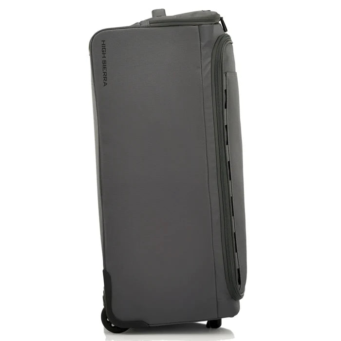 High Sierra Cross Season Pro 78 cm Wheeled Duffle with Padlock - Ash Grey
