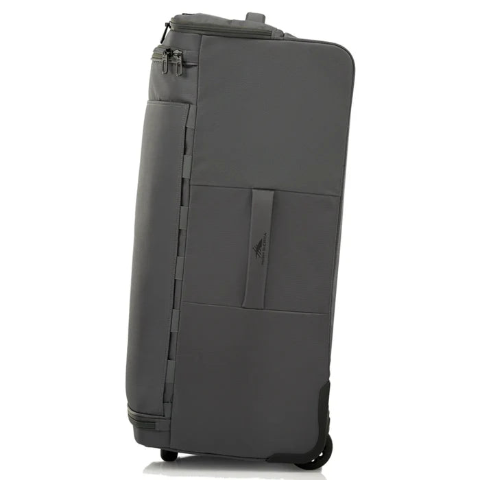 High Sierra Cross Season Pro 78 cm Wheeled Duffle with Padlock - Ash Grey
