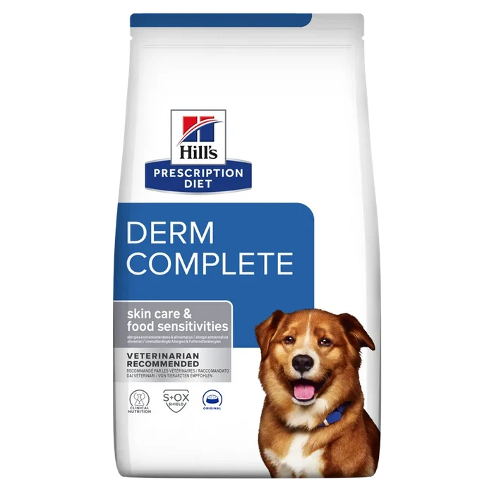 Hill’s Prescription Diet Derm Complete dog food