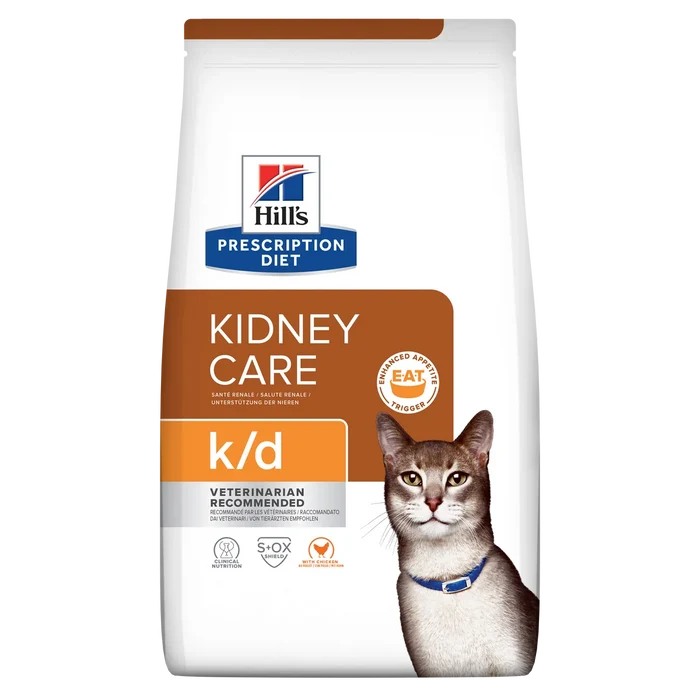 Hill’s Prescription Diet k/d cat food with chicken 3kg