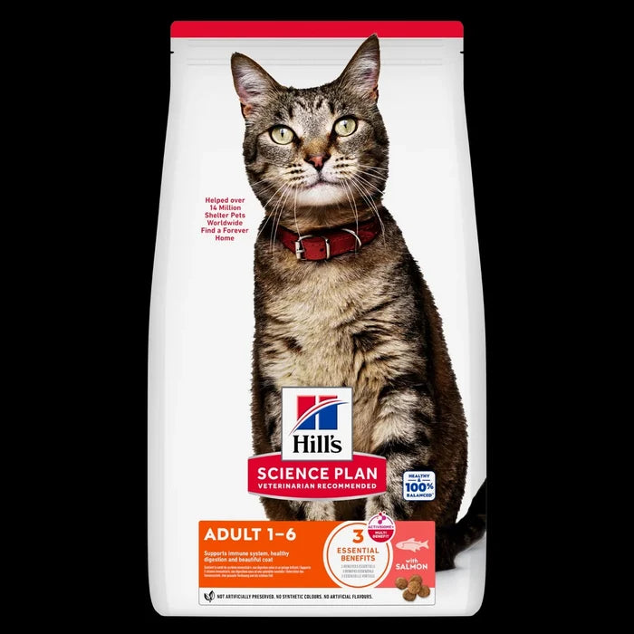 Hill’s Science Plan Adult cat food with salmon