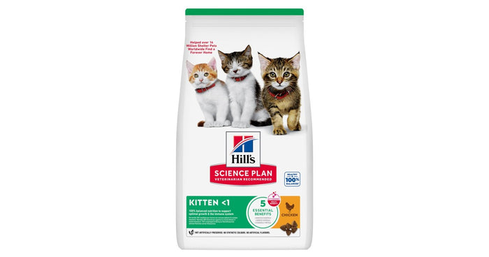 Hill’s Science Plan kitten food with chicken