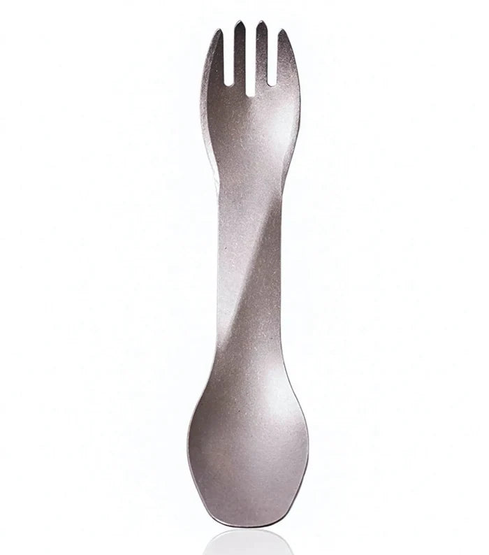 Humangear GoBites Ti-Uno Travel Cutlery - Titanium