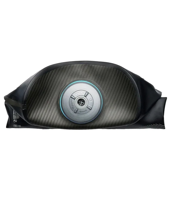 Extremely packable, flatten, roll and wrap with tether when empty