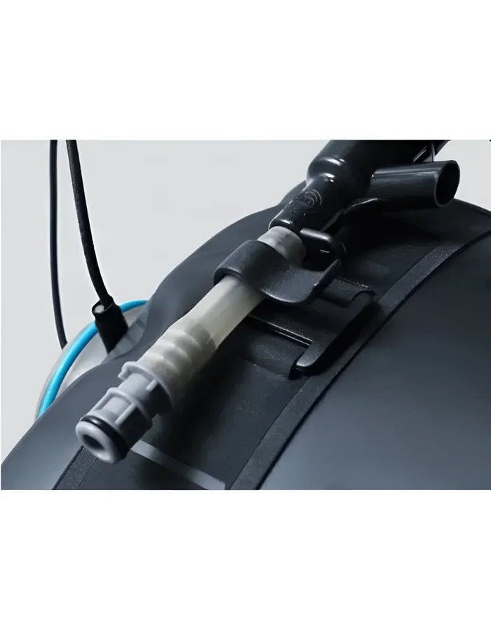 Dispensing tap inserts into Plug-N-Play cap to create a versatile dispensing solution at basecamp