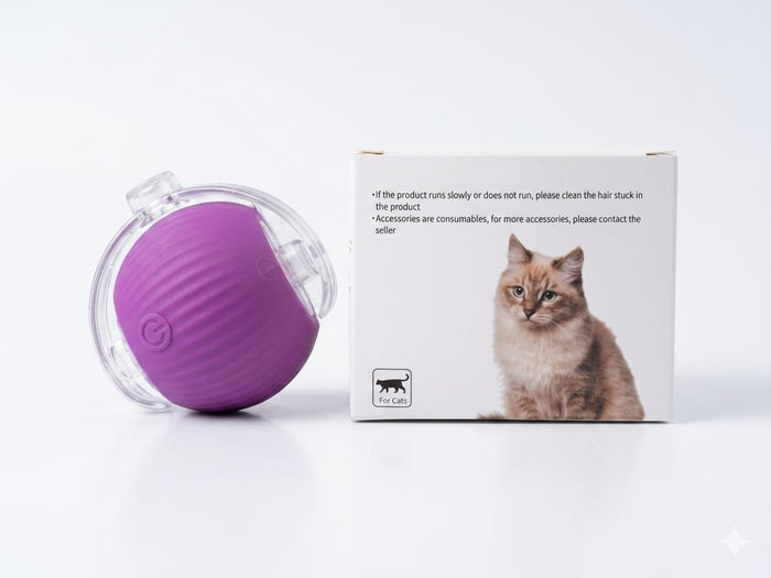 Interactive Cat Ball Toy, Automatic Moving