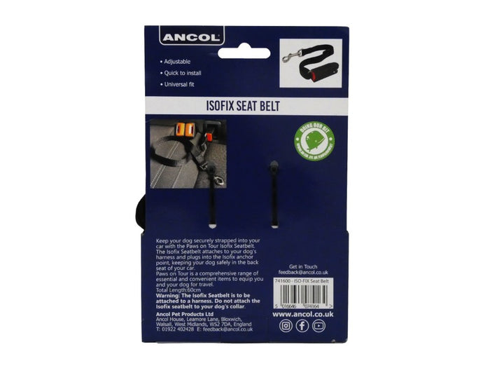 ISOFIX SEAT BELT RESTRAINT