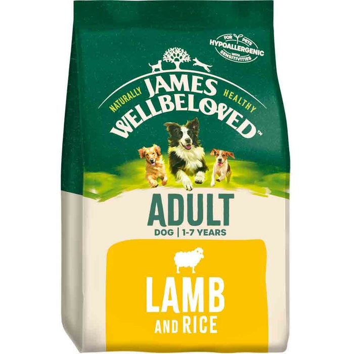 James Wellbeloved Adult Dog Food Lamb & Rice 2kg
