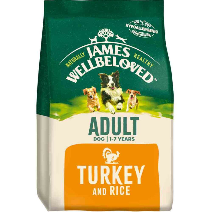 James Wellbeloved Adult Dog Food Turk& Rice 2kg