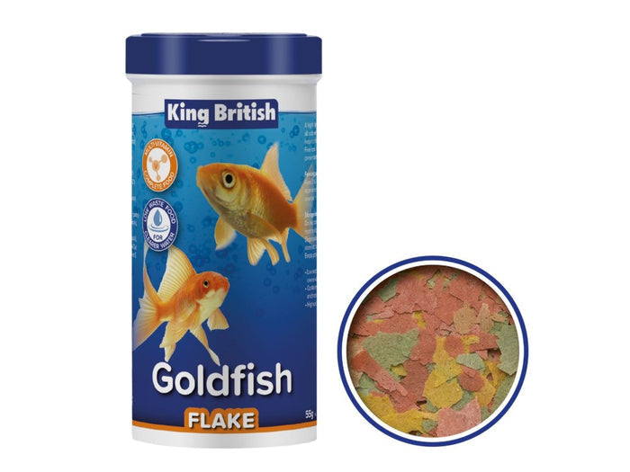 King British Goldfish Flakes