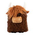 KONG Comfort Jumbo Highland Cow Assorted Dog Toy