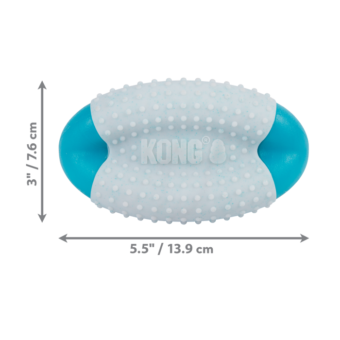 KONG Duets Dental Football Dog Toy