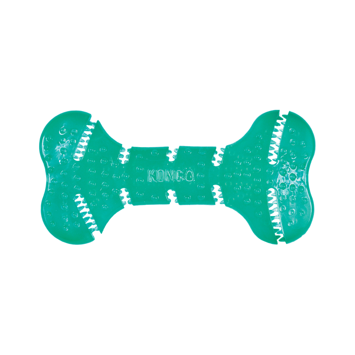 KONG Squeezz Dental Bone Dog Toy