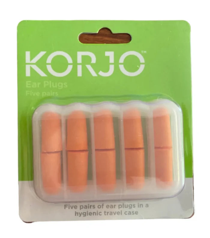 Korjo Ear Plugs - 5 Per Pack