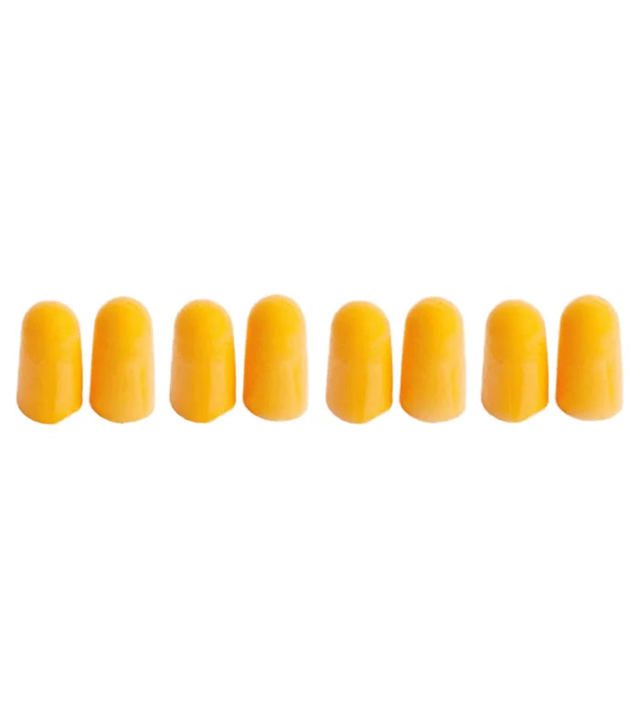 4 pairs of ear plugs in a hygienic travel case