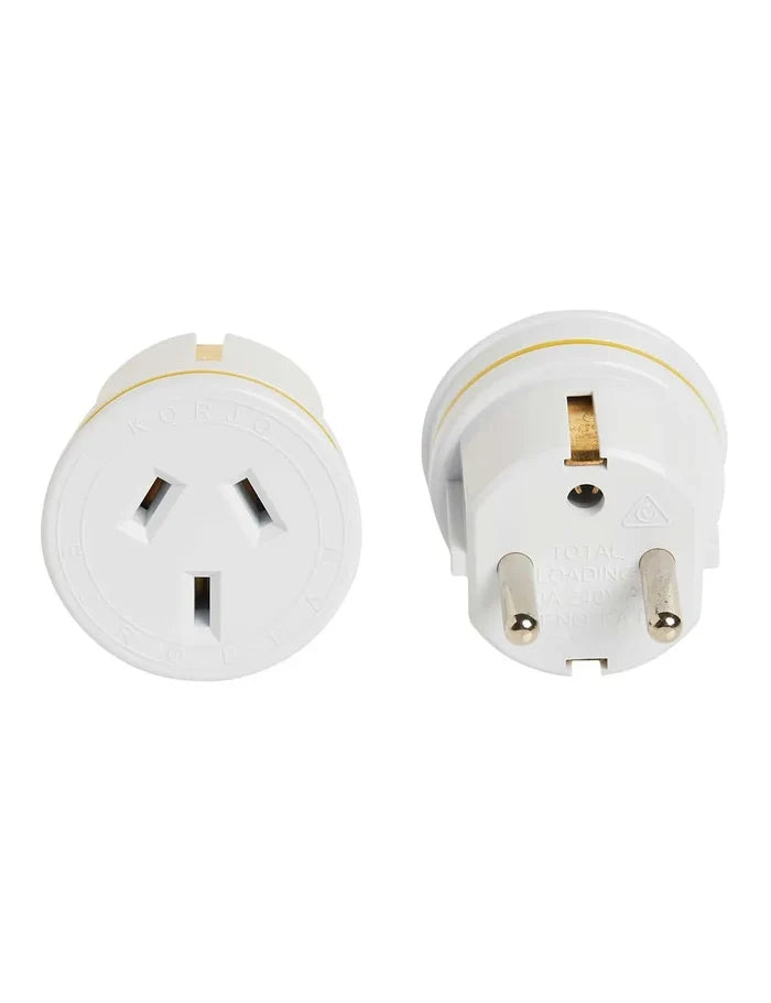 Korjo Electrical Adaptor AU to Europe (Not UK)