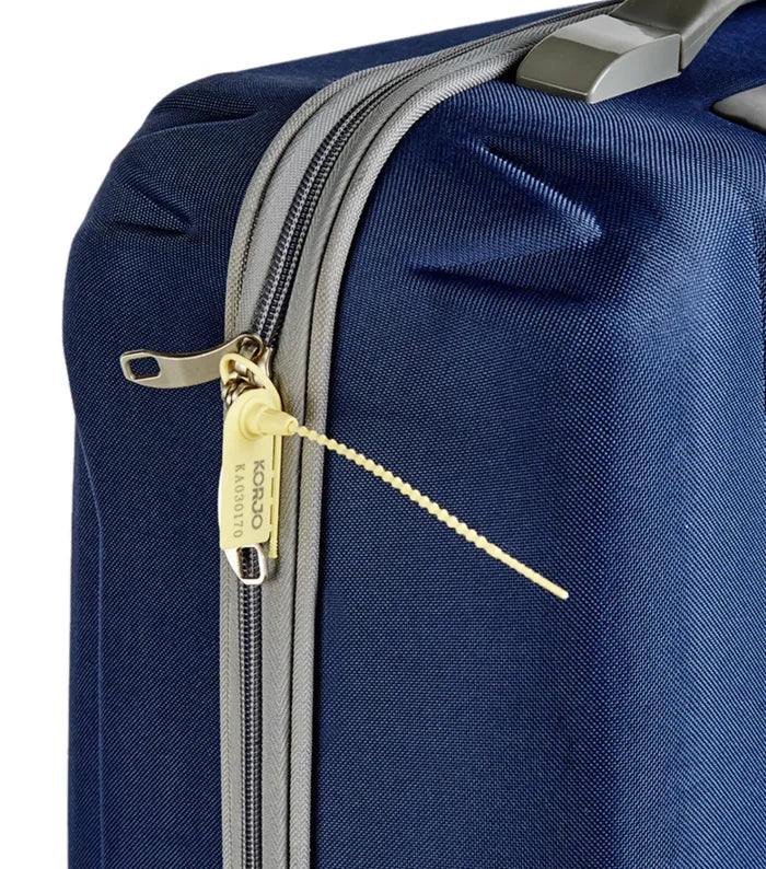 Simply seal each compartment (eg by tying the seal through 2 zipper eyes)