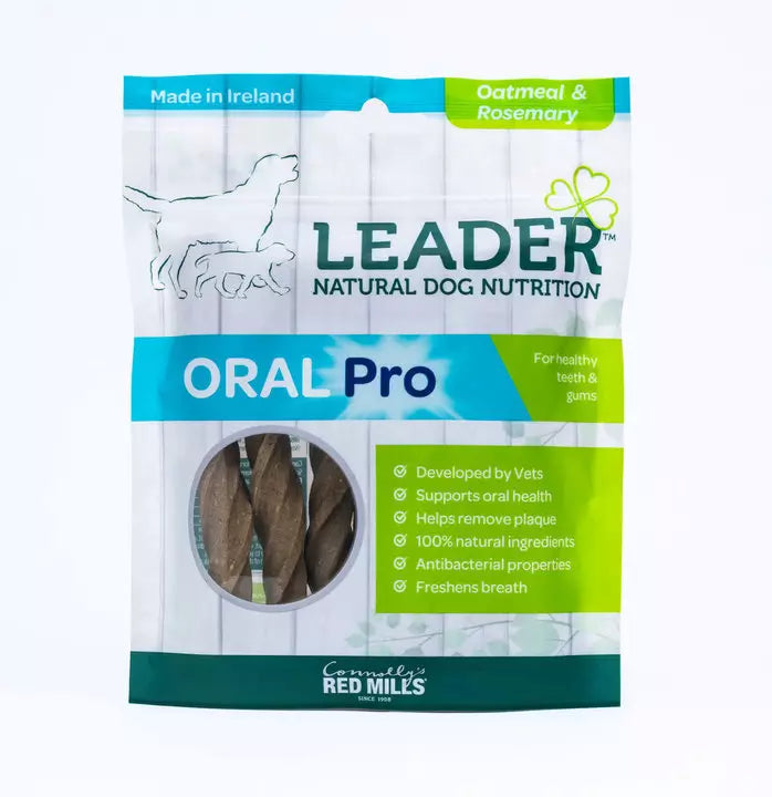 Leader Oral Pro Dental Sticks in Oatmeal & Rosemary Flavour 130g