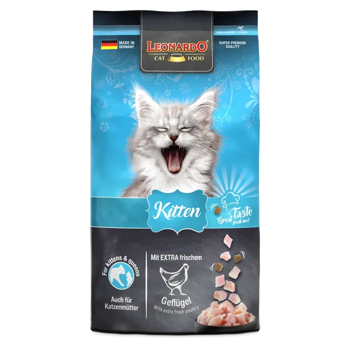 LEONARDO Cat Food Kitten With Chicken 1.8kg