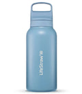LifeStraw Go 2.0 - 1L Stainless Steel Water Filter Bottle - Icelandic Blue