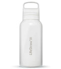 LifeStraw Go 2.0 - 1L Stainless Steel Water Filter Bottle - White