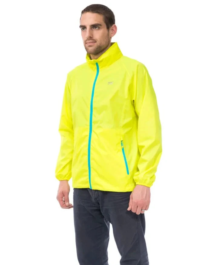 XL - Mac in a Sac 2 : Neon Waterproof Packaway Jacket - Neon Yellow