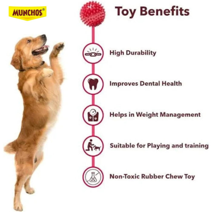 MUNCHOS Tough Chew Toys for Aggressive Dogs