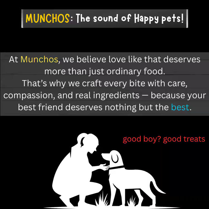 Munchos Real Chicken Dog Biscuits – 10KG Bulk Pack