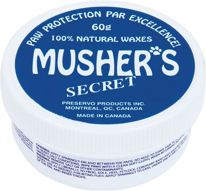 Musher’s Secret Paw Protection Wax - 60 Gram Jar