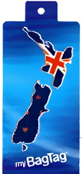 MyBagTag Luggage Tags - NZ Map