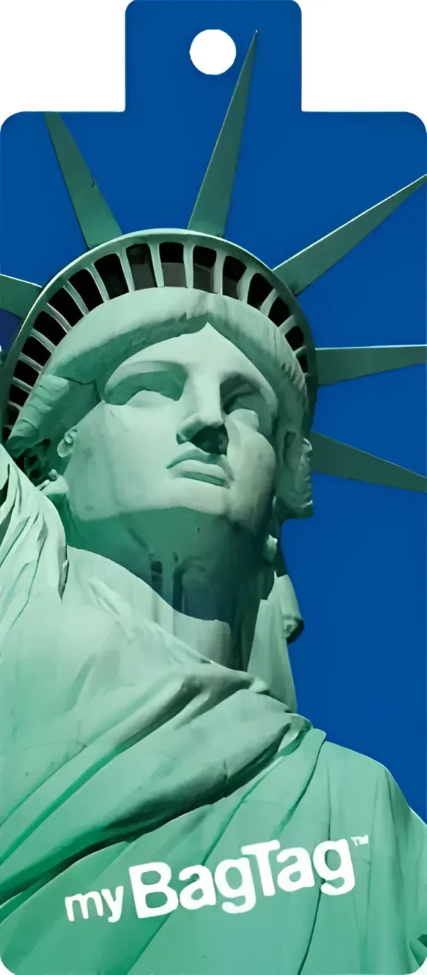 Luggage Tags : Statue of Liberty : MyBagTag: Twin Pack