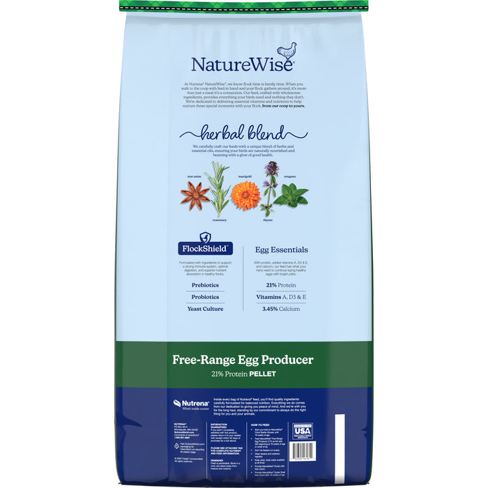 NatureWise® Free-Range Egg Producer 21% Protein Pellet