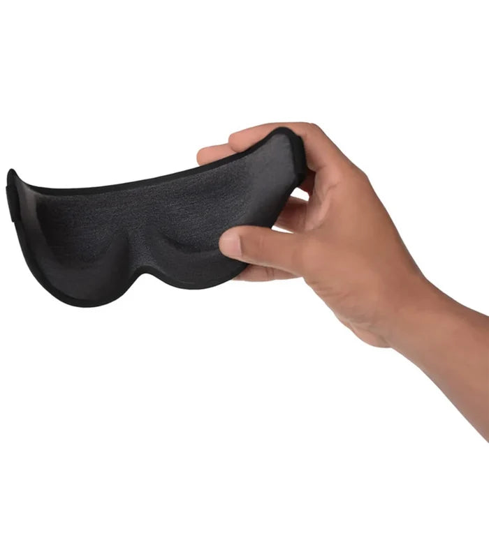 Ostrichpillow eye mask dark night with soft cushioned design and adjustable strap for blackout experience and comfort