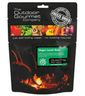 Outdoor Gourmet Vegan Lentil Dahl - Double Serve