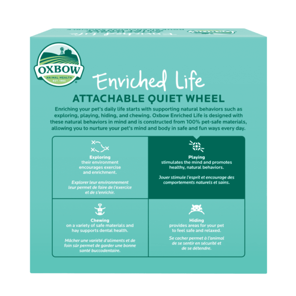 Oxbow Enriched Life – Attachable Quiet Wheel