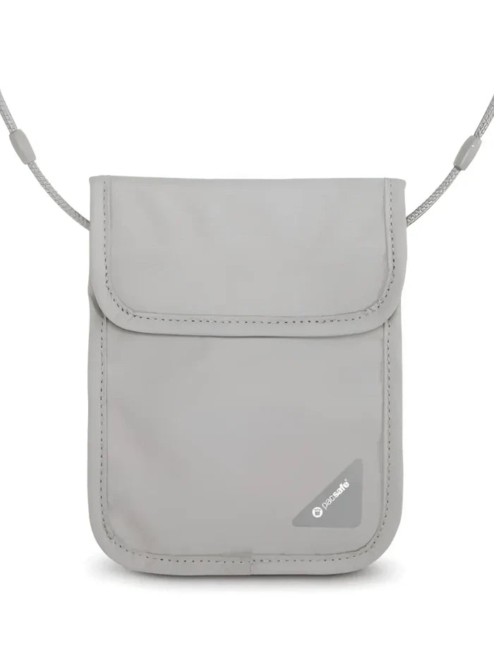 RFID Blocking Neck Pouch - Coversafe X75 : Grey : Pacsafe