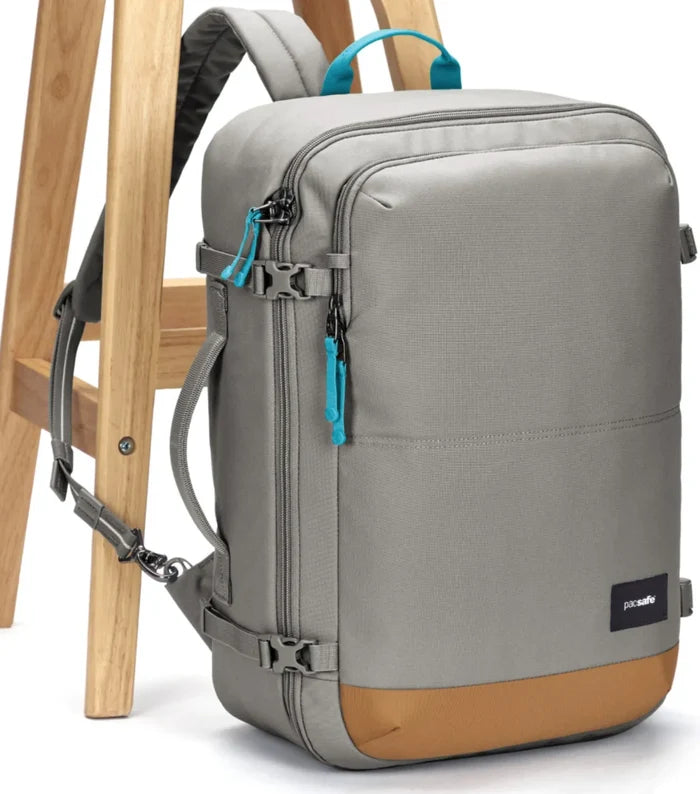 Pacsafe GO 34L Anti-Theft Carry-on Backpack - Stone