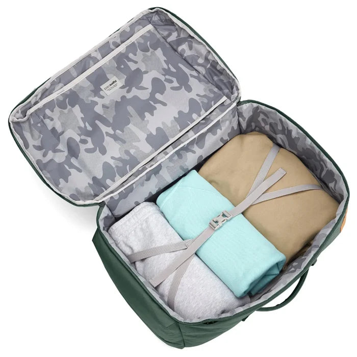 Pacsafe GO 44L Anti-Theft Carry-on Backpack - Spruce Green