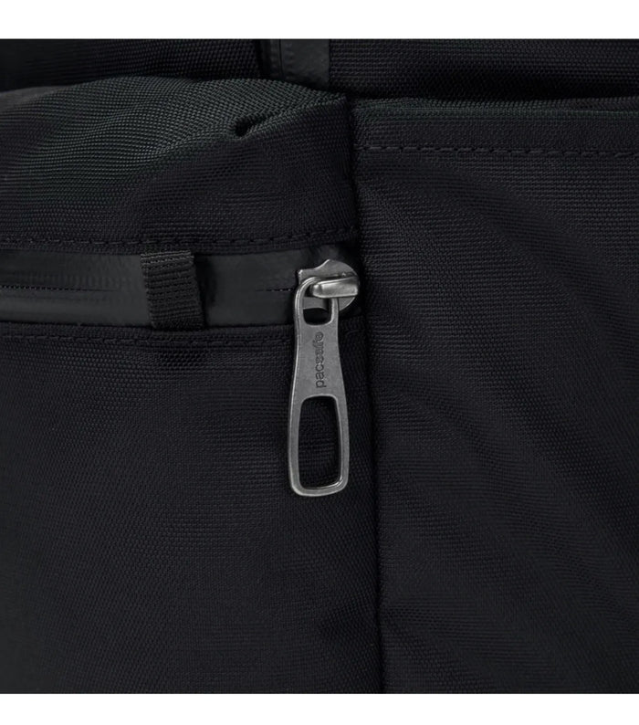 Secured zip tab to keep your belongings safe